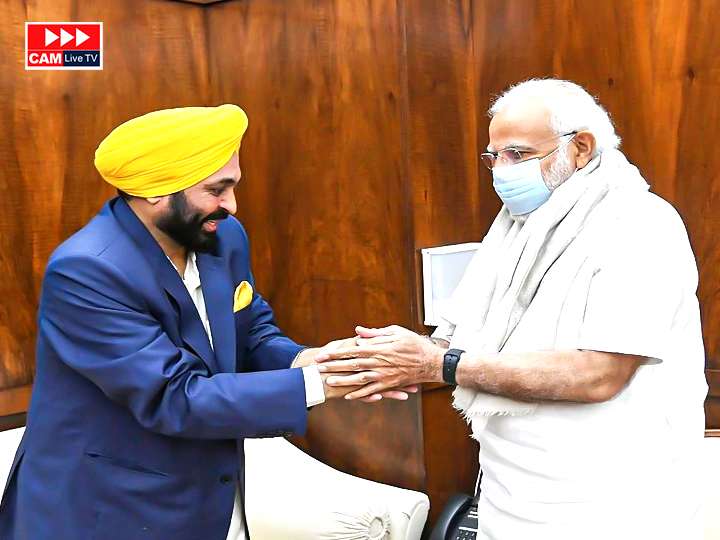 CM Bhagwant Mann meets PM Modi, seeks Rs 1 lakh-crore financial package for Punjab