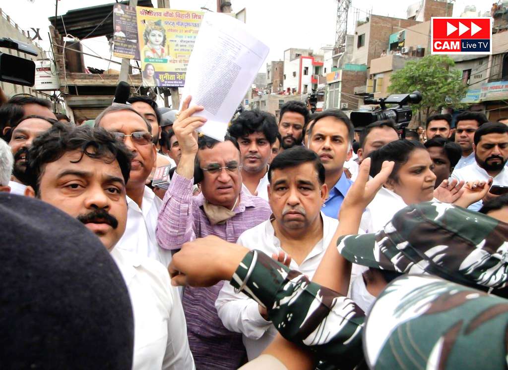 Congress delegation reaches riot-hit Jahangirpuri to meet families affected by demolition drive