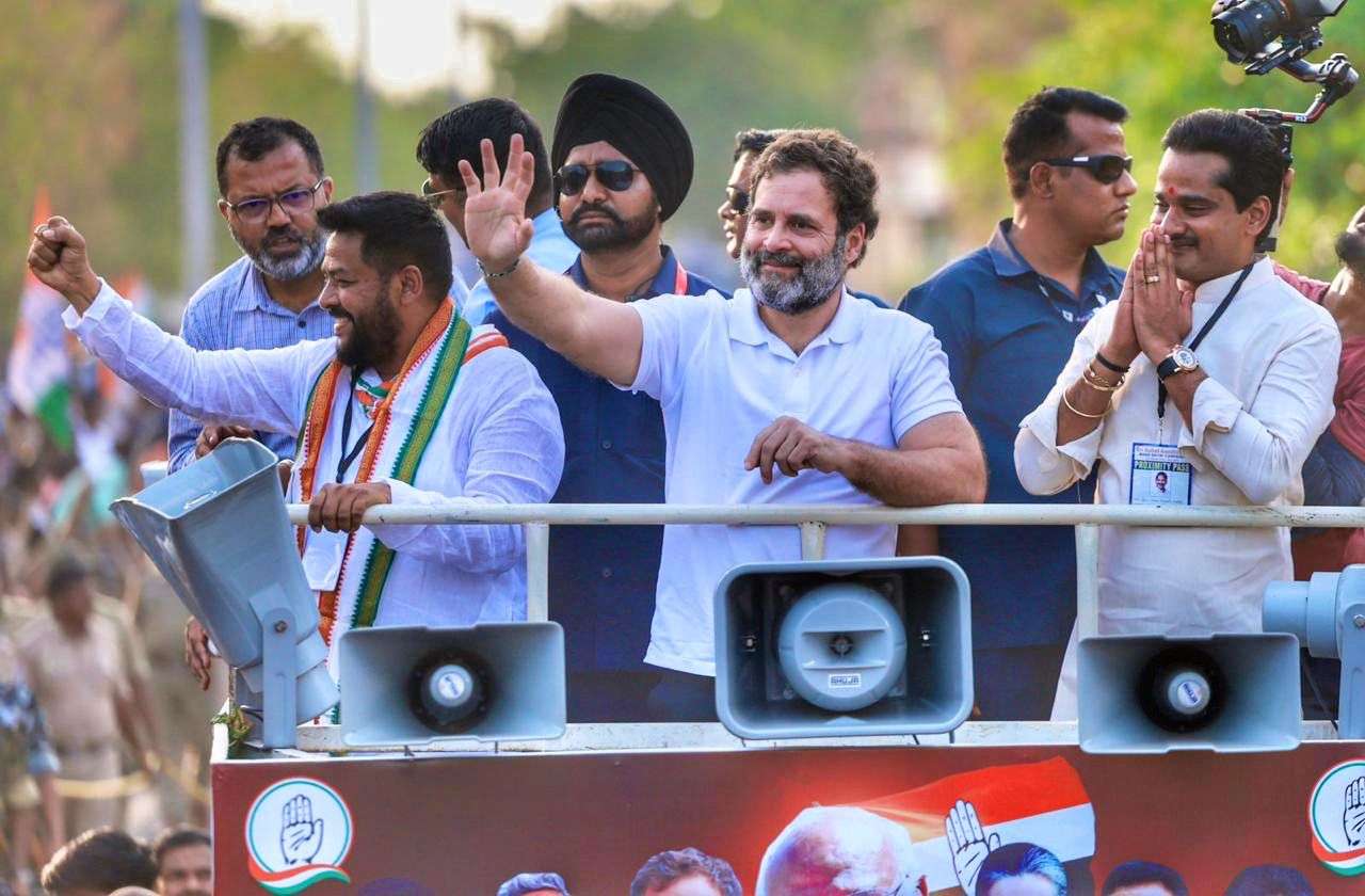 ਰਾਹੁਲ ਗਾਂਧੀ ਦੀ ਕਰਨਾਟਕ ਵਿੱਚ  ਵੱਡੀ ਰੈਲੀ..